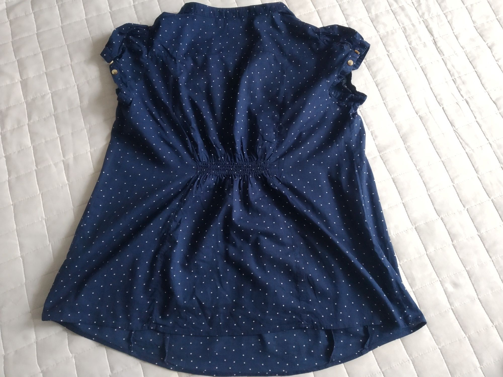 JAK NOWE  2 sztuki bluzki/koszule r. M/38 H&M happymum