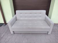 Sofa rozkładana szara