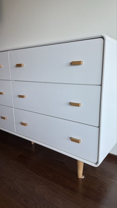 Comoda Branca 6 gavetas LaRedoute