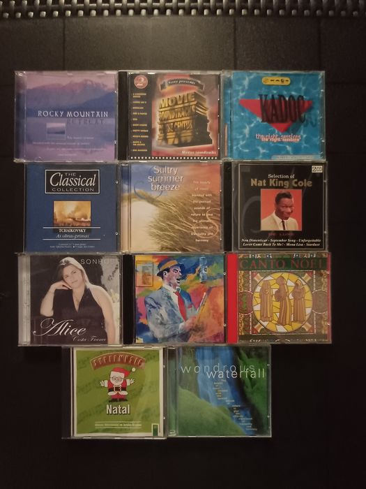 Negociável 60 - CDs originais Clássicos em bom estado e sem uso