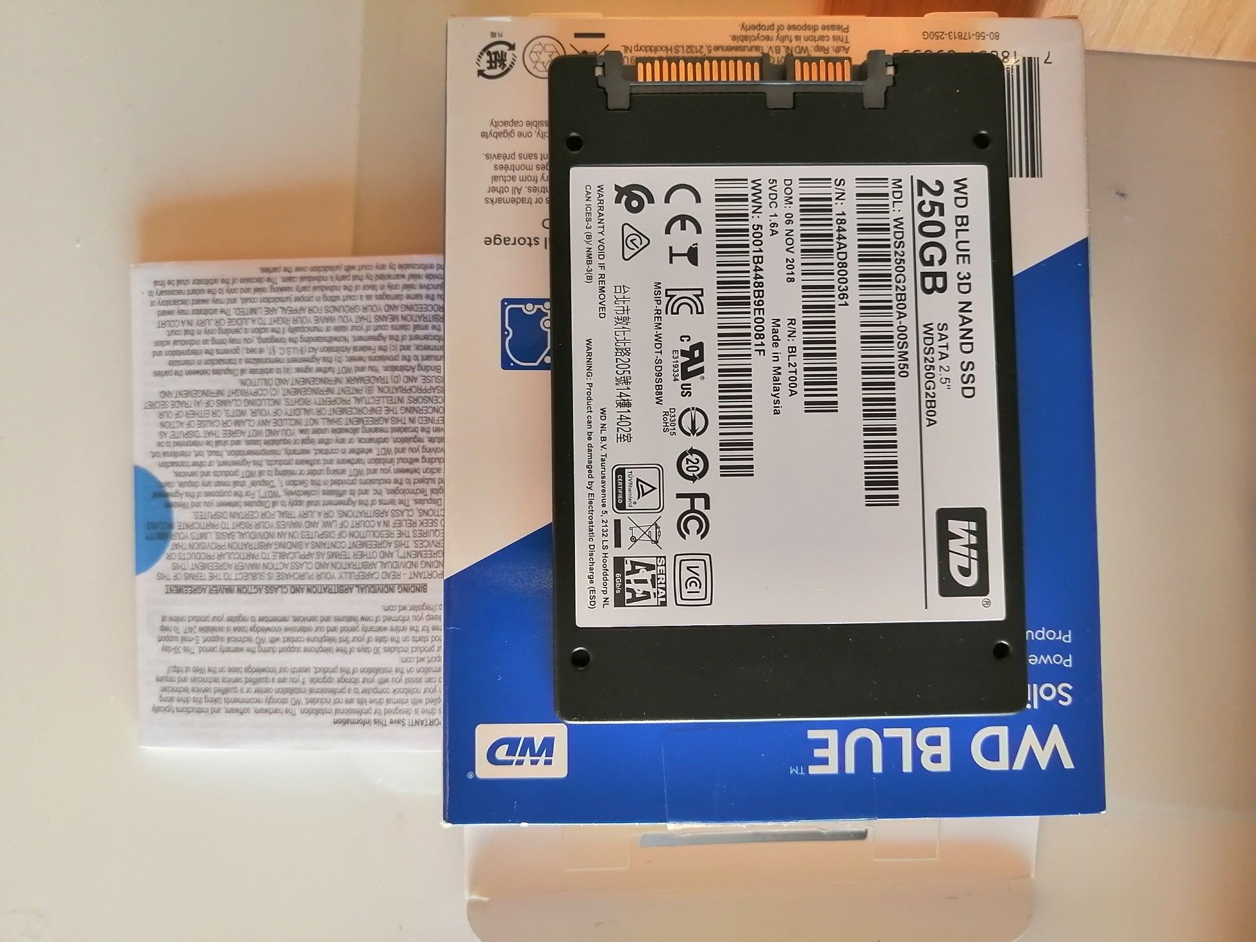 Disco SSD interno 250GB