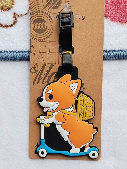 Zawieszka Przypinka Adresówka Tag do walizki plecaka torby Pies Piesek