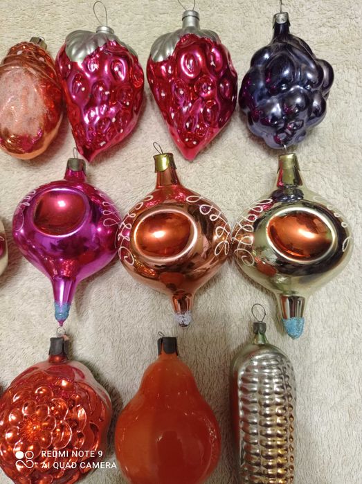 Ёлочные игрушки СССР