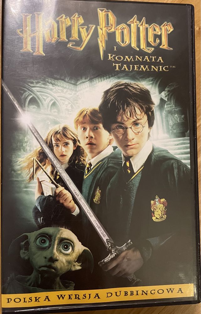Harry Potter i Komnata Tajemnic kaseta vhs