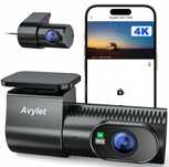 AVYLET Kamera Samochodowa 4K 1080P Przód Tył WiFi GPS