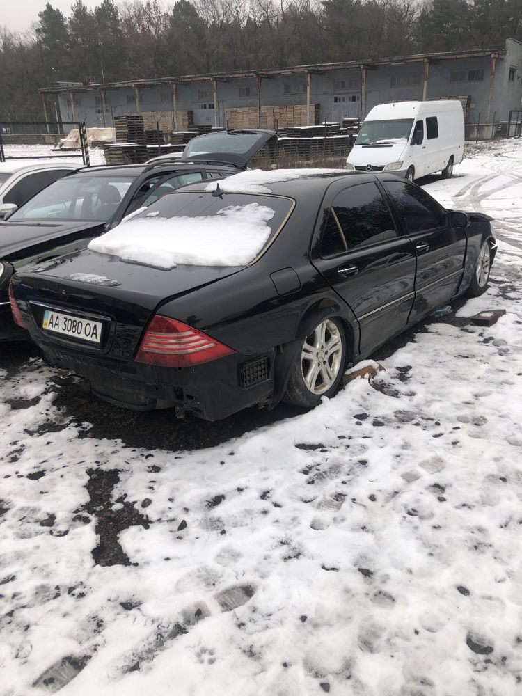 W220 s500 4matic без двигуна цілим або розберу