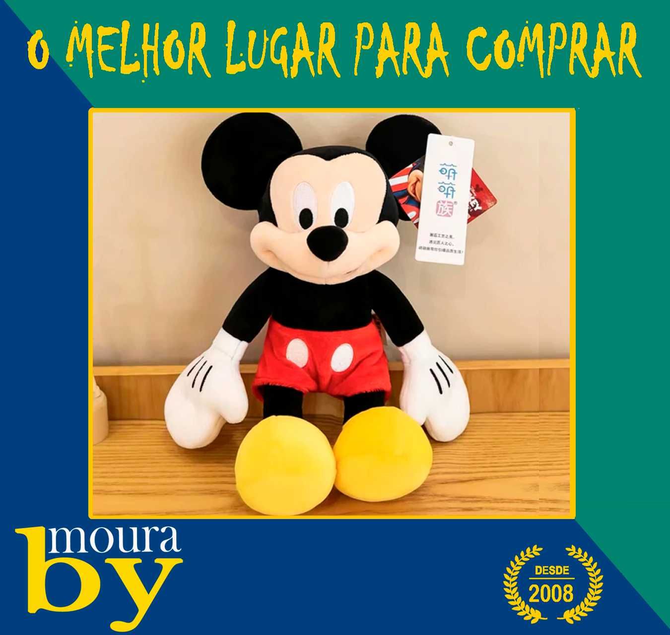Peluche Família Disney Pateta Pluto Mickey Mouse Anime lilo & stitch