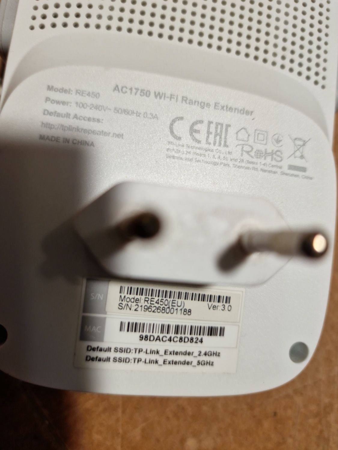 TP-Link AC1750 (RE 450) extensor sinal wi-fi