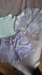 Zestaw na lato, szorty guess, bluzka i sweter  reserved rozmiar 146
