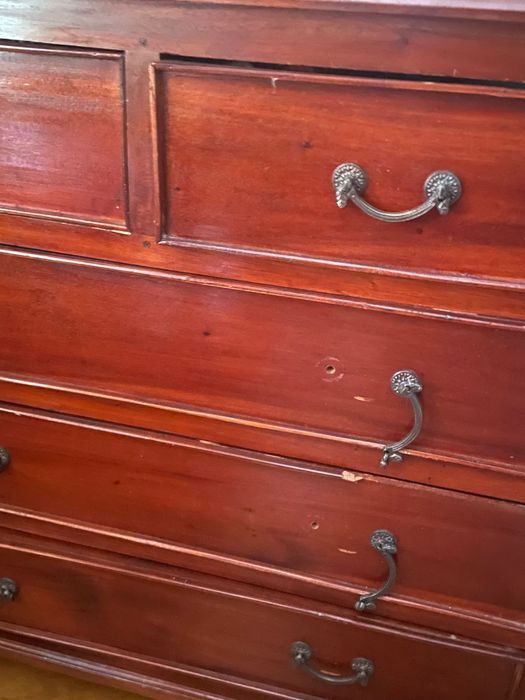 Comoda Madeira 5 gavetas