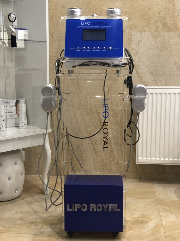 Liposukcja ultradzwiekowa plus elektrostymulacja Lipo Royal