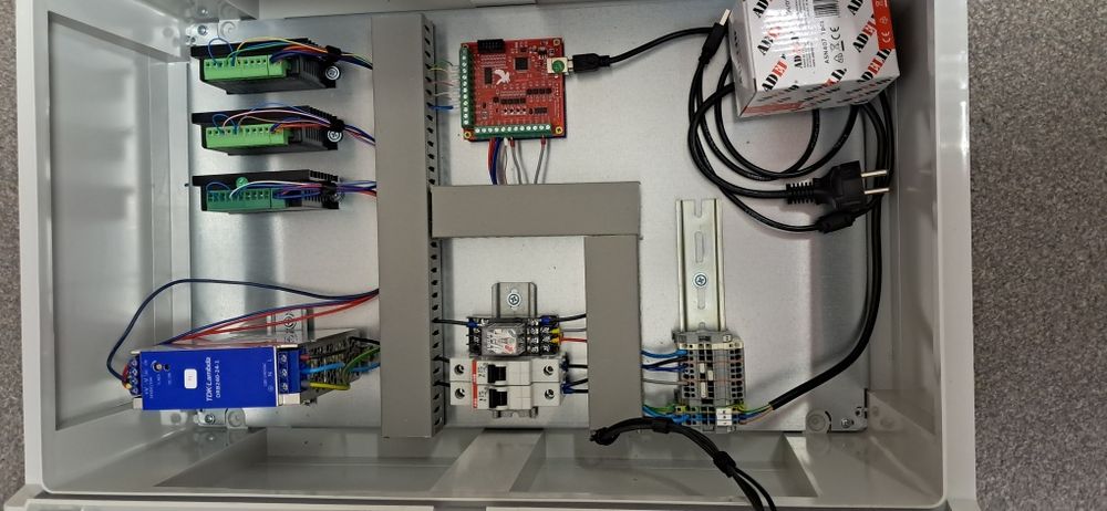 Skrzynka sterownicza CNC mach3 usb 3 osie