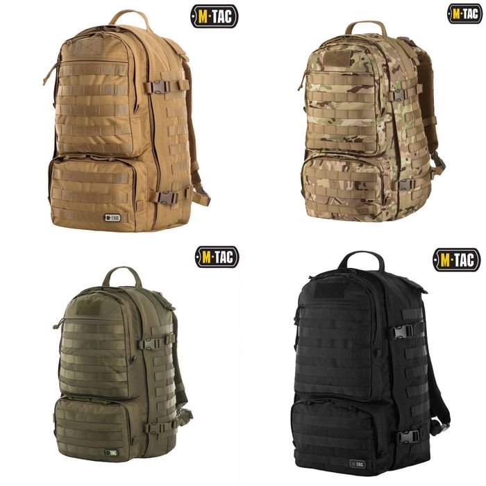 M-TAC рюкзак 50 л. TROOPER PACK мультикам, олива, койот, чорний