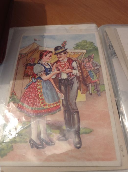 Открытки 40-50годов прошлого века для коллекций