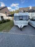 Wynajem Przyczepy Kempingowej HOBBY 545 KMF 2+2 KOMFORT