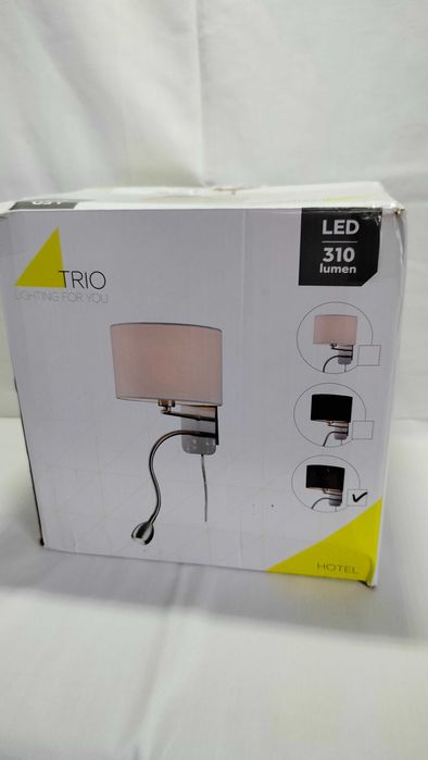 Kinkiet Trio Lighting z wysięgnikiem 2-punktowy HOTEL