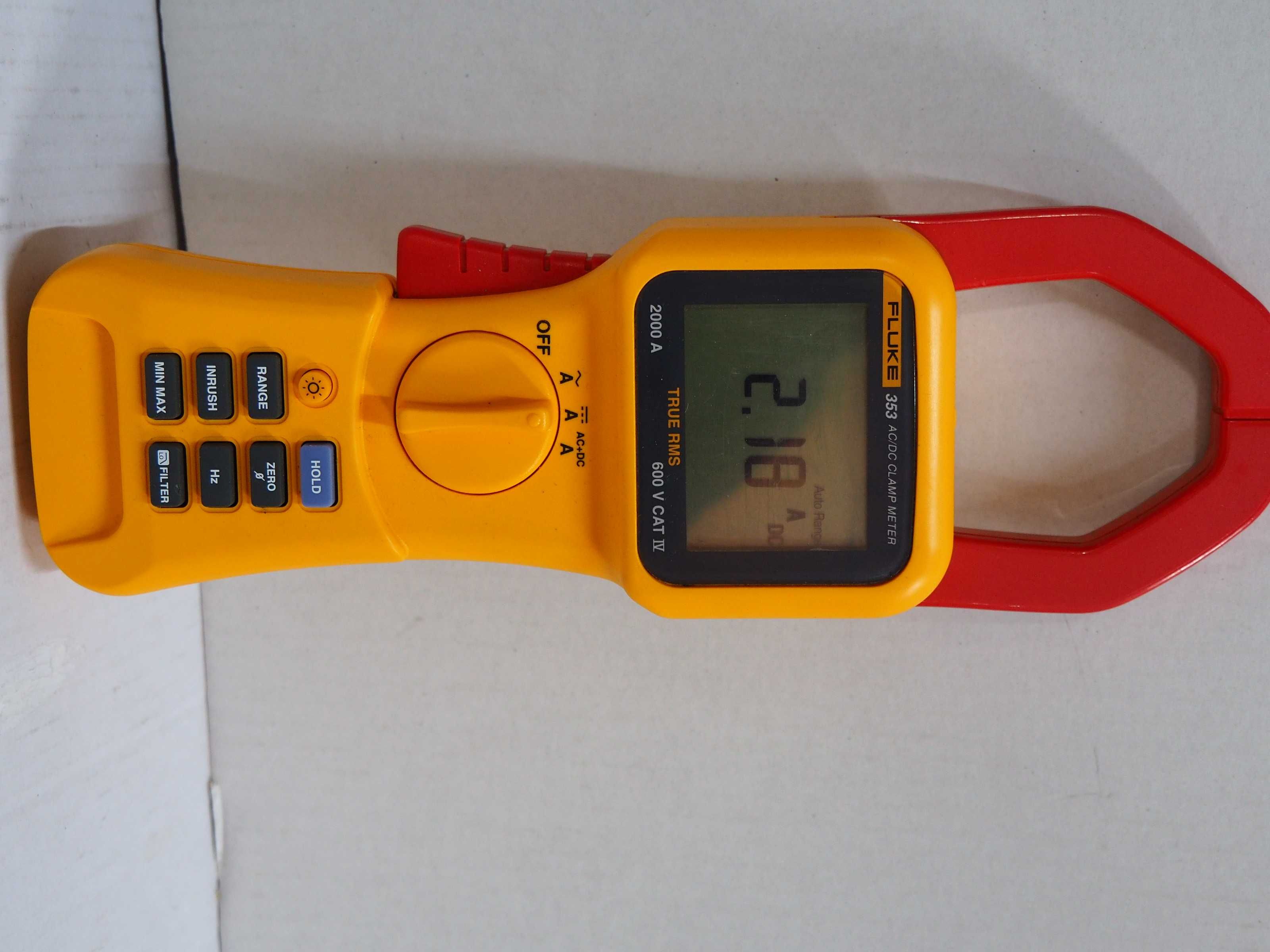 Miernik cęgowy FLUKE 353,355 super stan 2000A 1000V