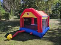trampolina dla dzieci dmuchana, wentylatorowa