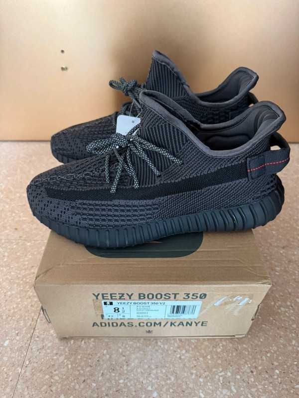Czarny|Sportowe-Męskie adidasYeezy UnisexTrampki 45