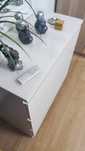 Cómoda malm IKEA + espelho ikea toftbyn