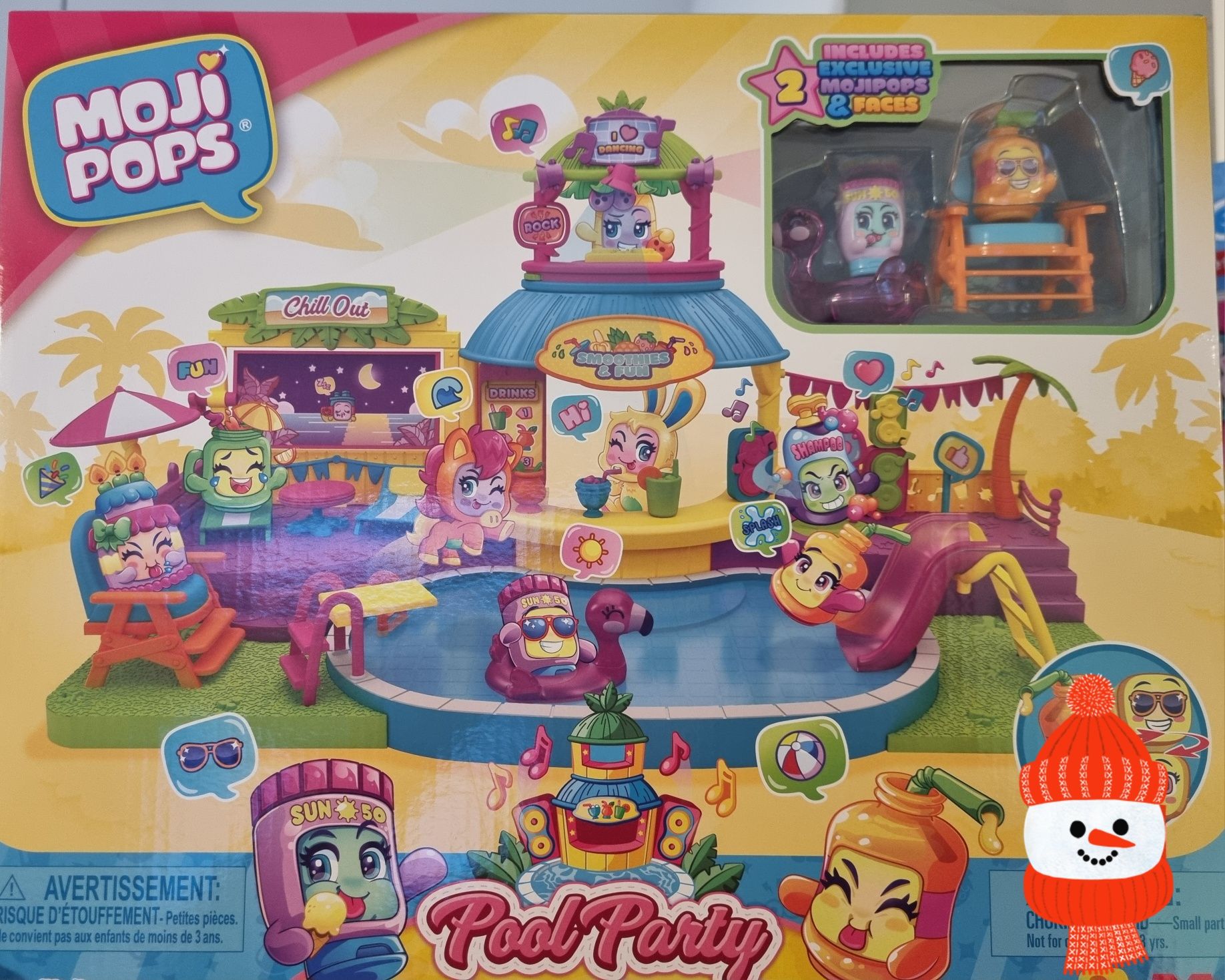 Moji pops Pool party