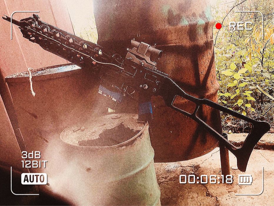 Деревянная игрушка Гаусс из игры STALKER