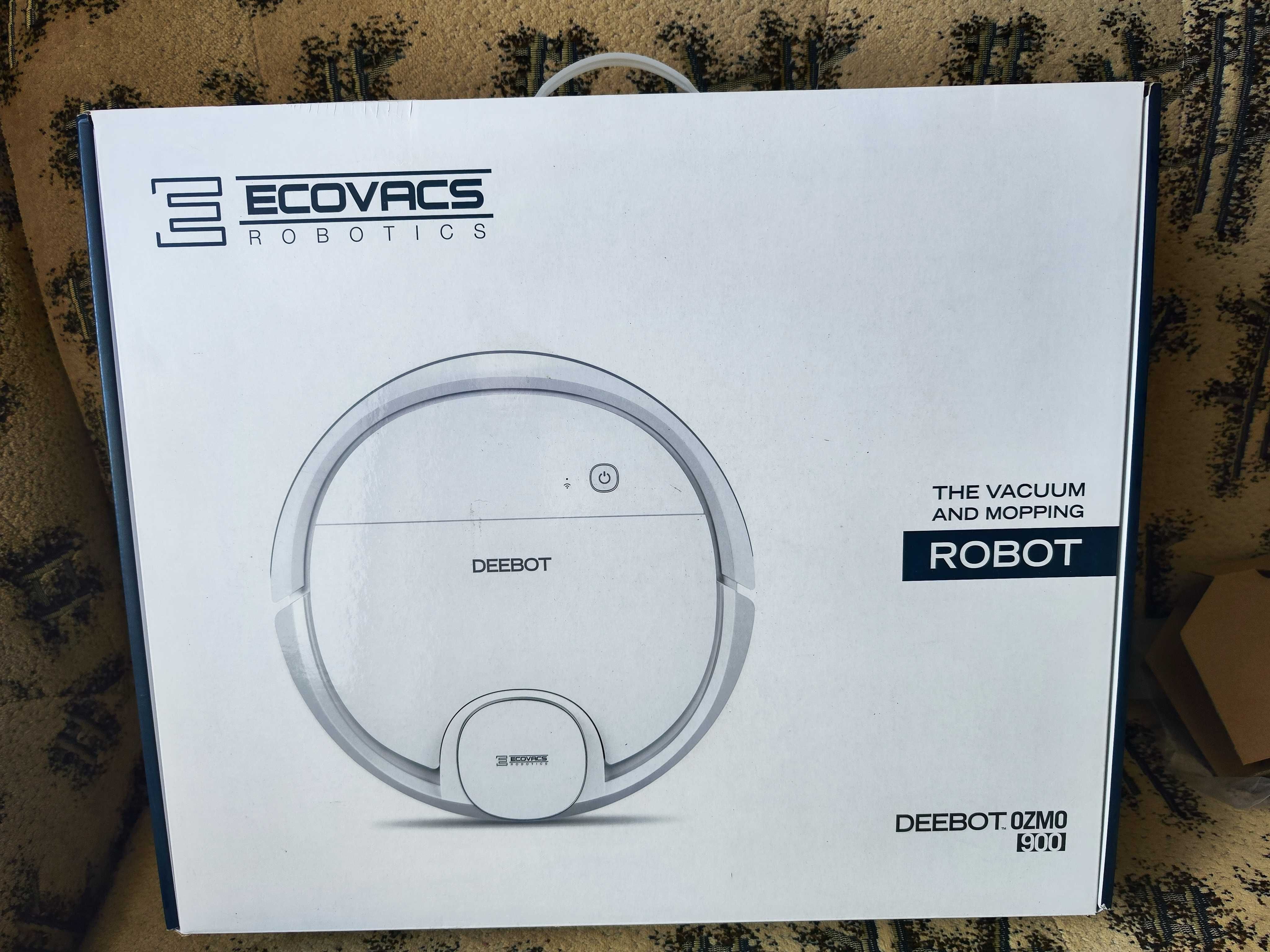 Робот-пылесос моющий Ecovacs DEEBOT OZMO 900 (DN5G)