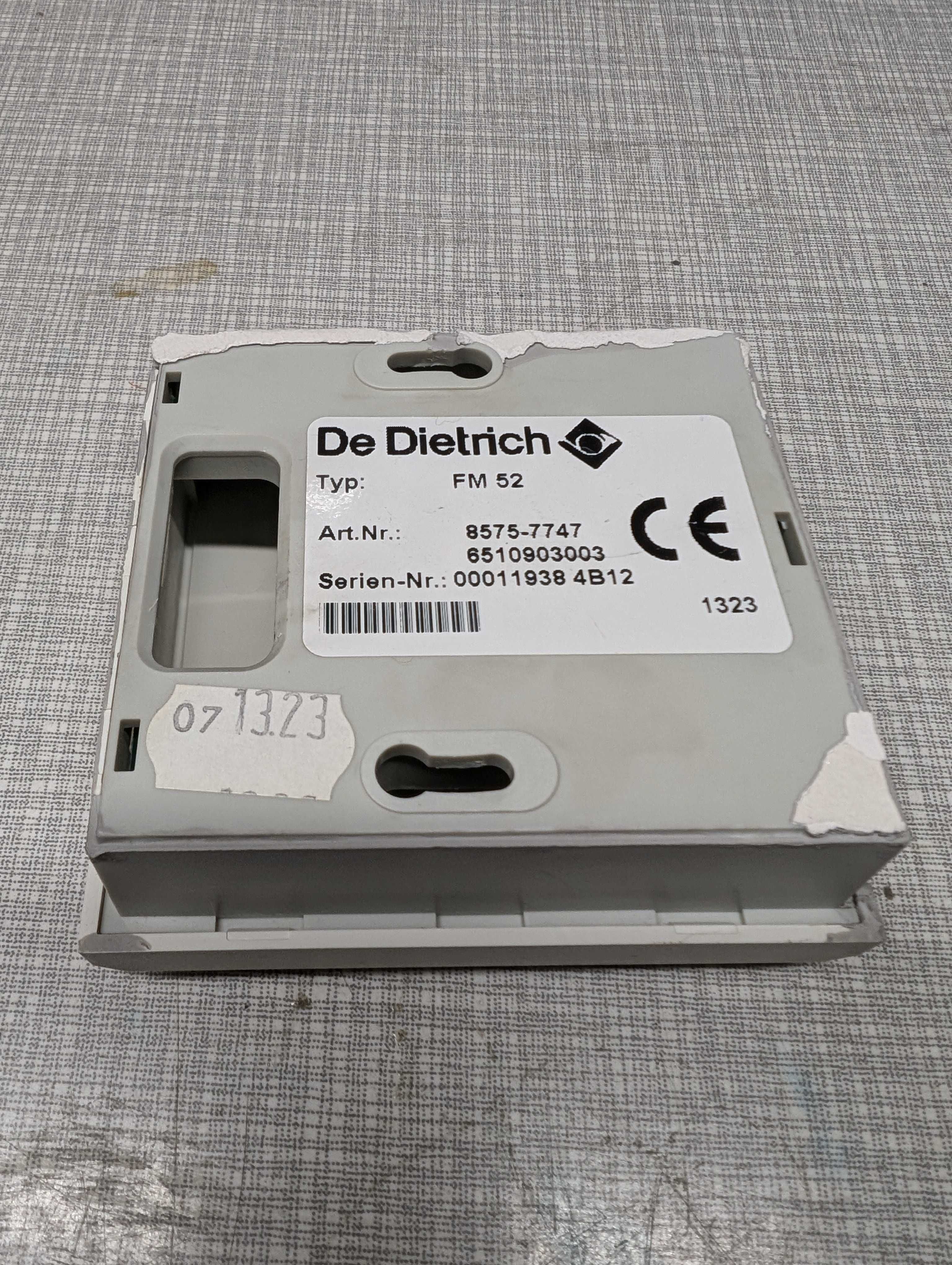 Regulator pokojowy do kotła DeDietrich FM52