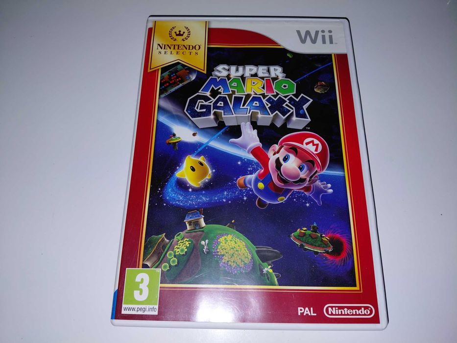 nintendo wii SUPER MARIO GALAXY platformówka hit v1