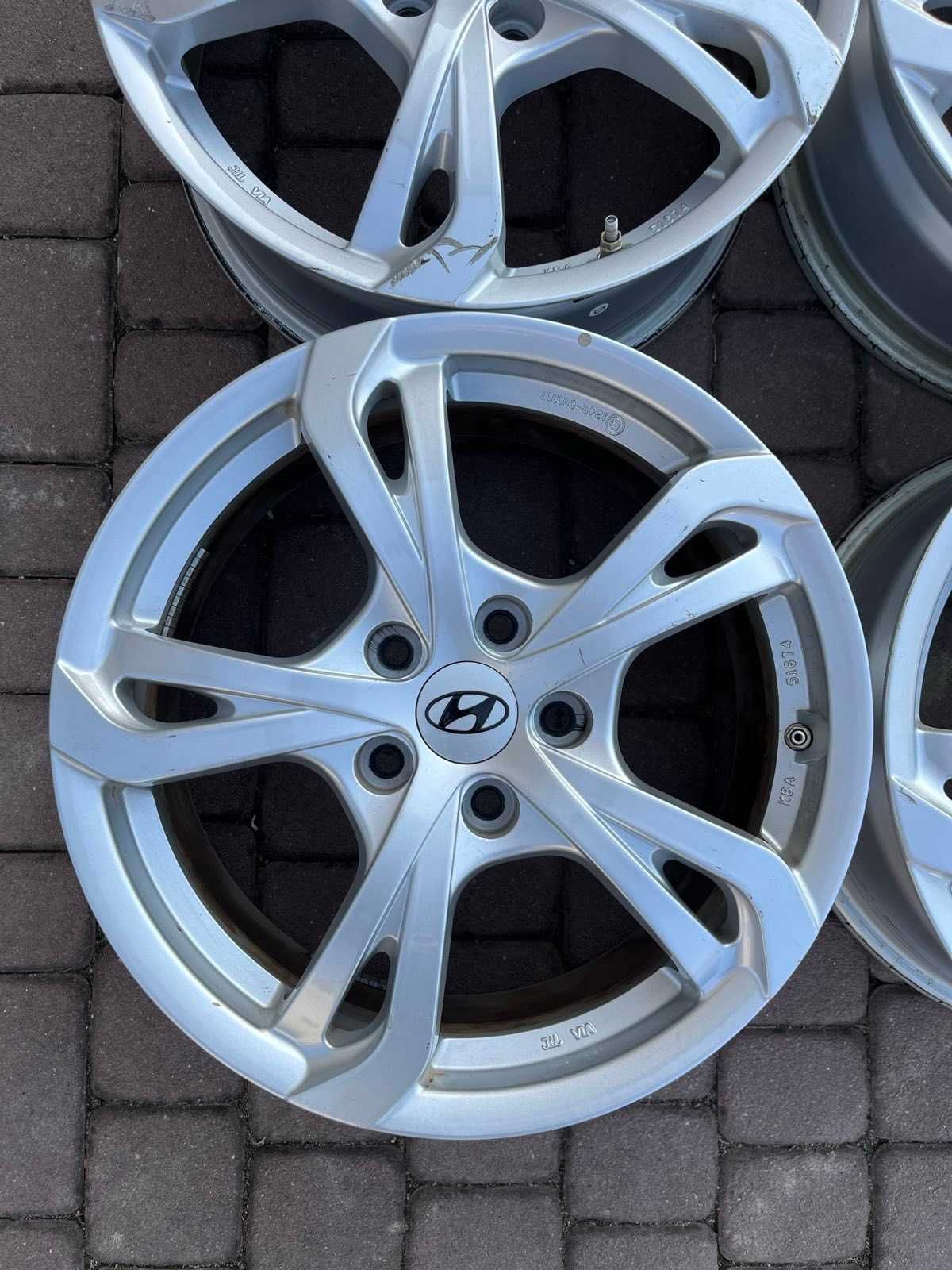 Alufelgi Hyundai 5x114,3 17 Czujniki Kona Tucson I30 I40