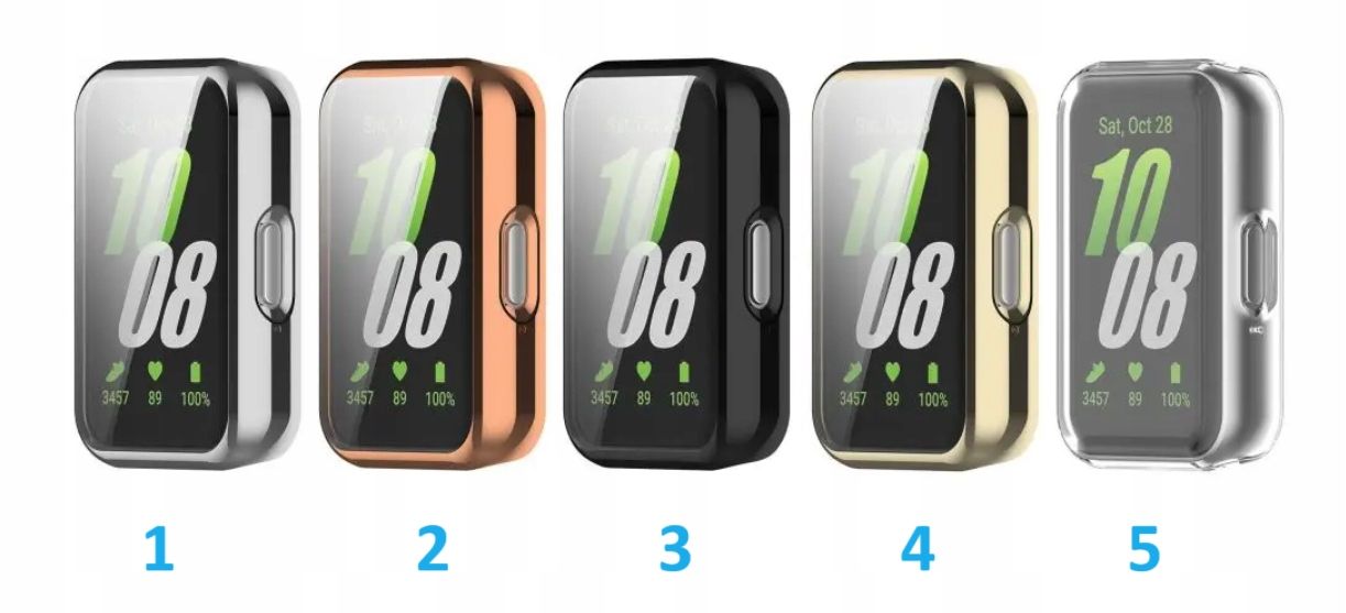 Etui Silikonowe Pełne 2w1 do Samsung Galaxy Watch Fit 3|KOLORY