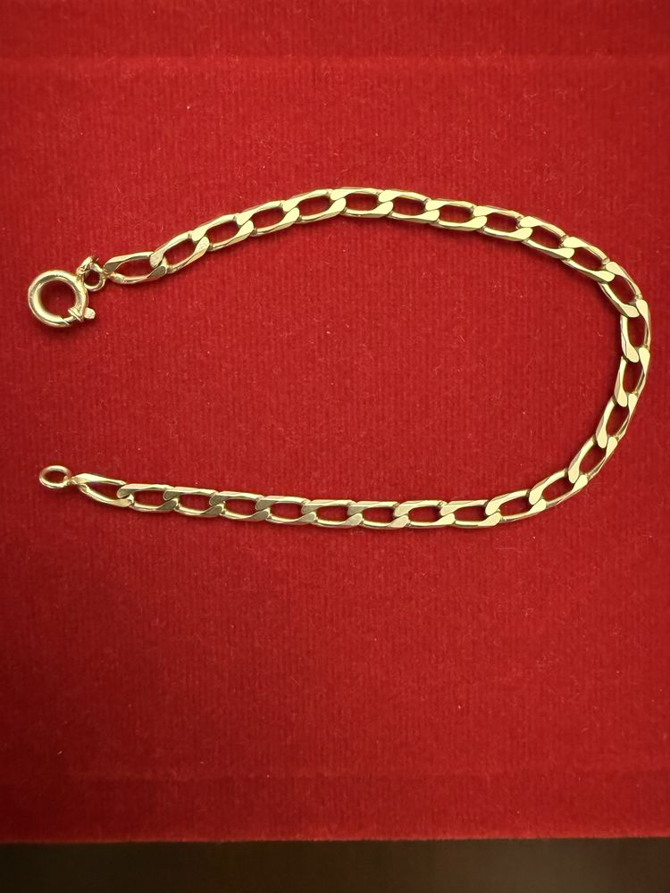 Pulseira Ouro de Lei de 19.2 Kilates - 19 cm