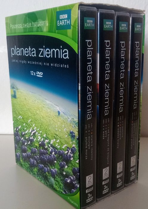 Planeta Ziemia Box 12 płyt DVD