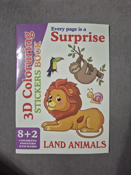 Kolorowanka z naklejkami