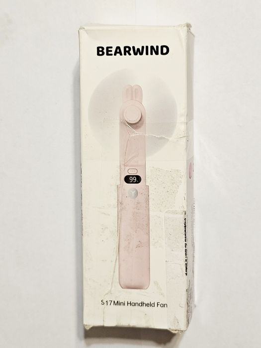 Міні вентилятор-павербанк BEARWIND S17