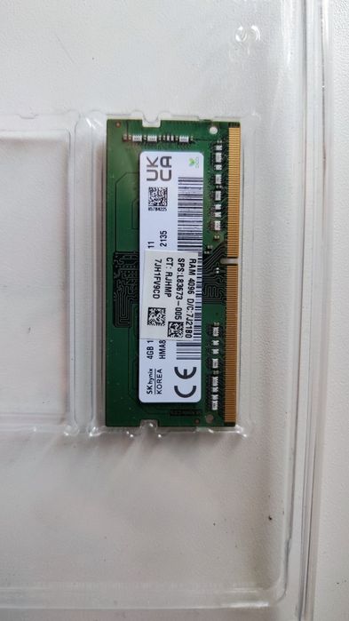 Ram Portátil 4Gb DDR4 3200Mhz Sodimm