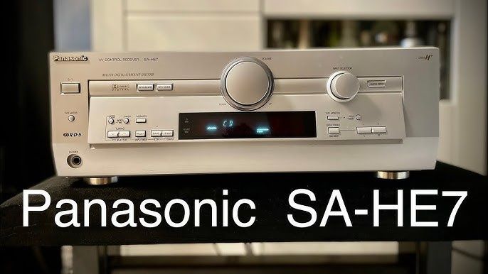 Amplificador + Sistema de som 5.1 Panasonic