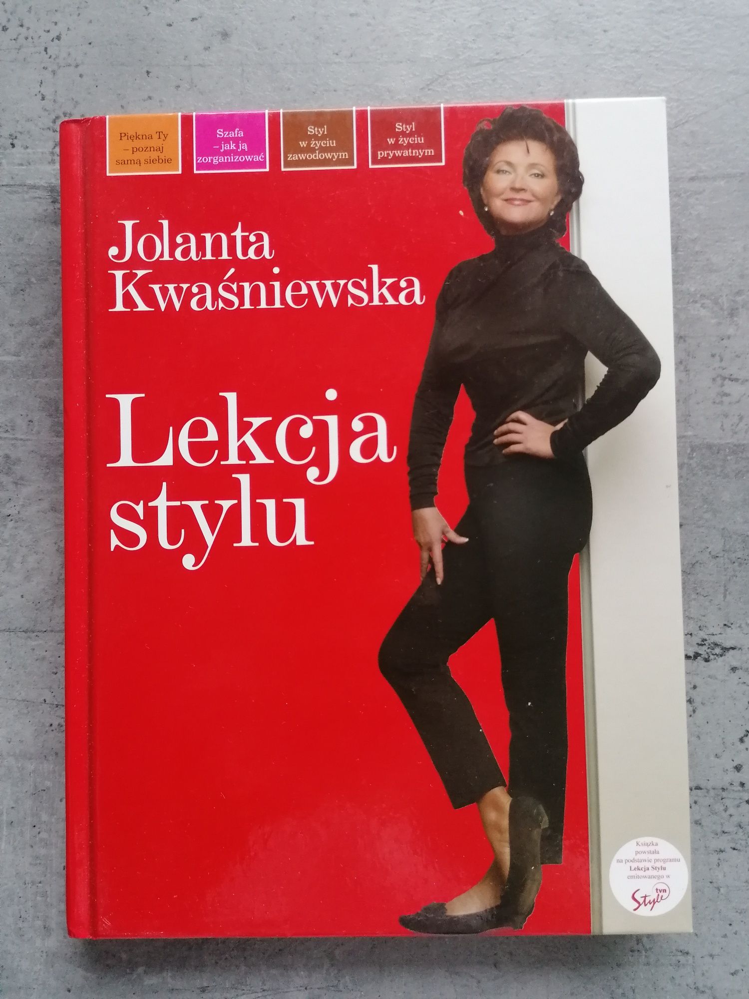 Książka Lekcja stylu Jolanta Kwaśniewska