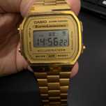 Relógio Casio Vintage Dourado Original