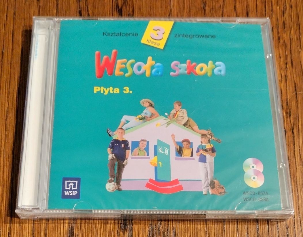 Wesoła szkoła klasa 3 - Płyta 1, 2, 3 - zestaw 6szt płyt CD