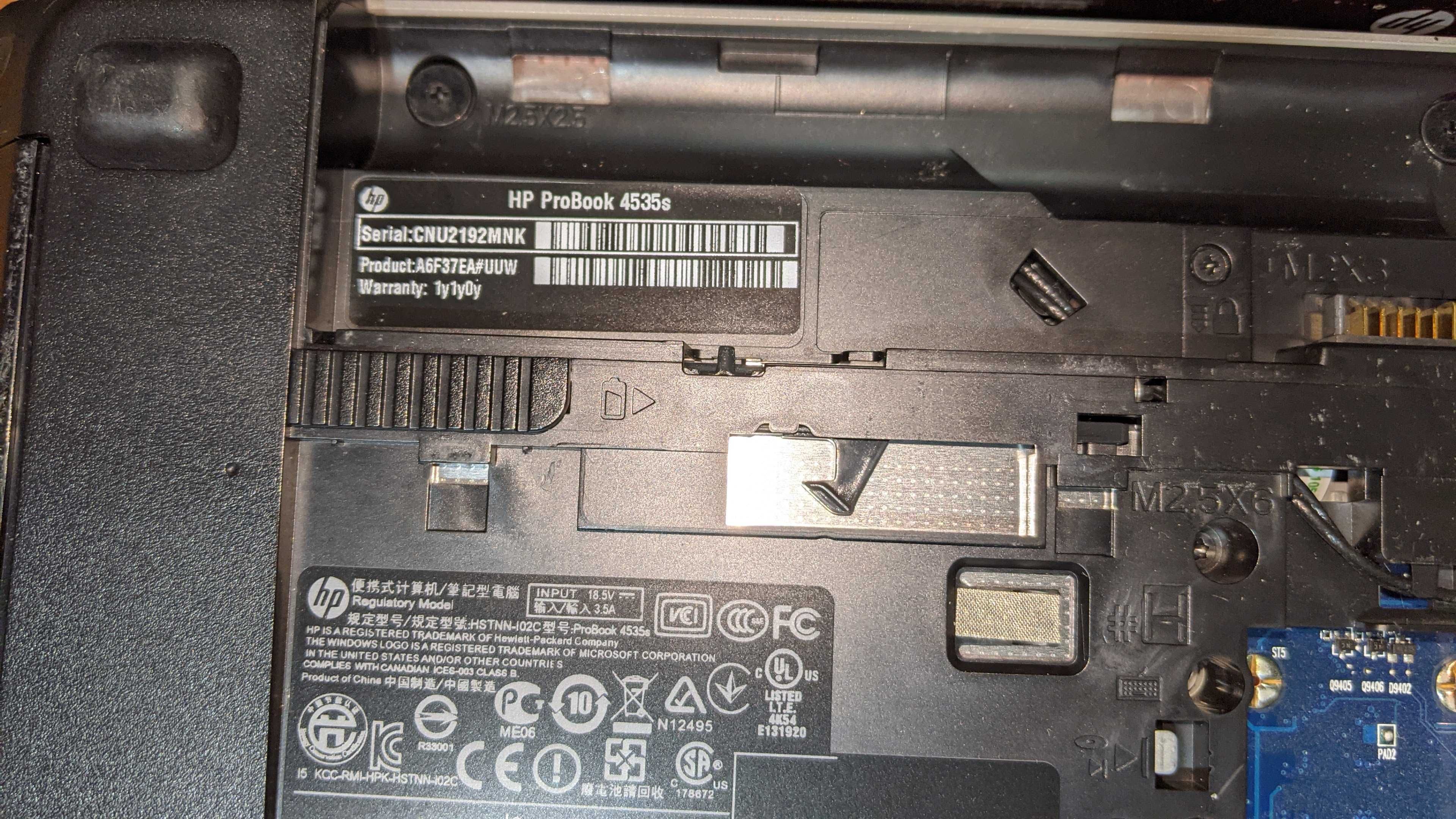 Ноутбук HP ProBook 4535s 15.6" (1366x768) TN LED / AMD A4-3300M Radeon