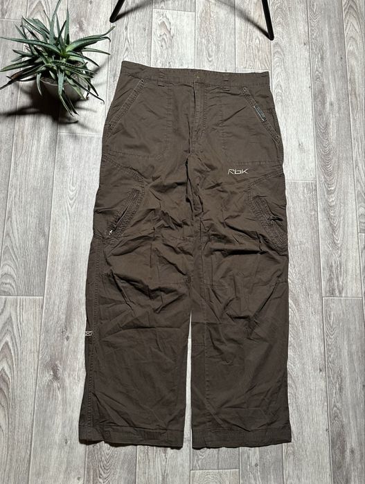 Карго штани Reebok Vintage Cargo Baggy Fit Brown Pants Travis Style