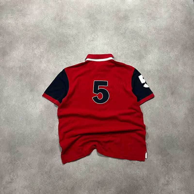 Vintage Koszulka Polo Tommy Hilfiger T-Shirt Chief Keef Style Retro