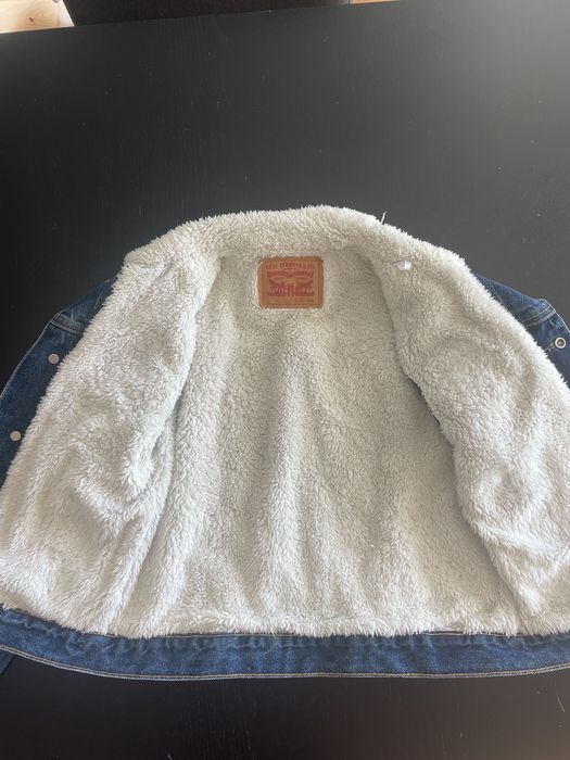 Casado Levi`s Jeans/Ganga com Pelo Original