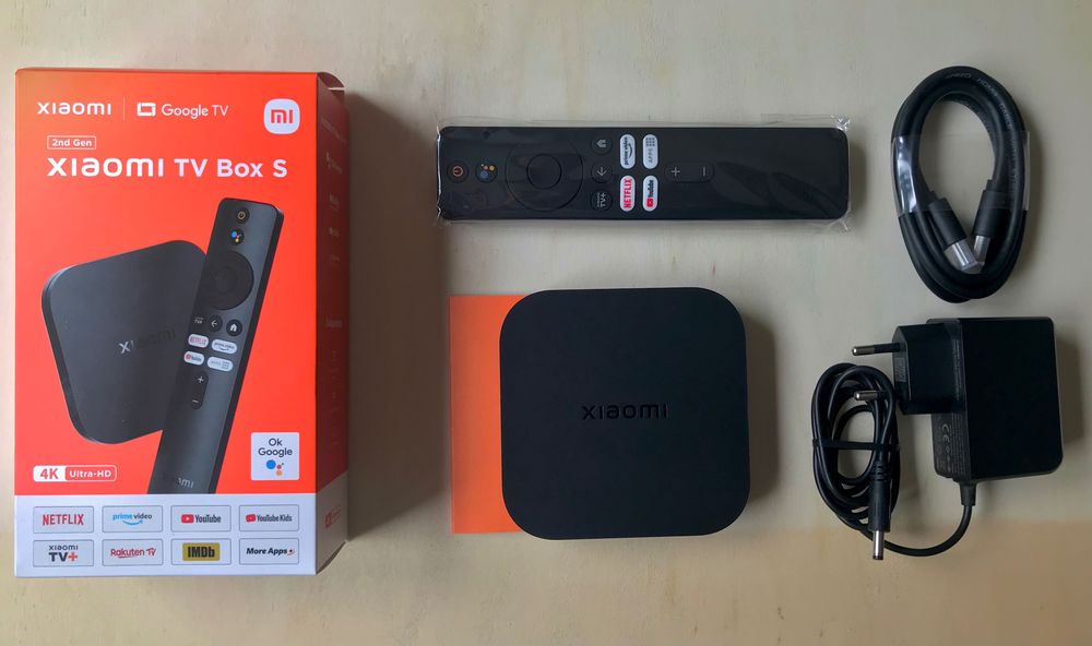 Xiaomi TV Box S 4K (2ªGeração) - Nova