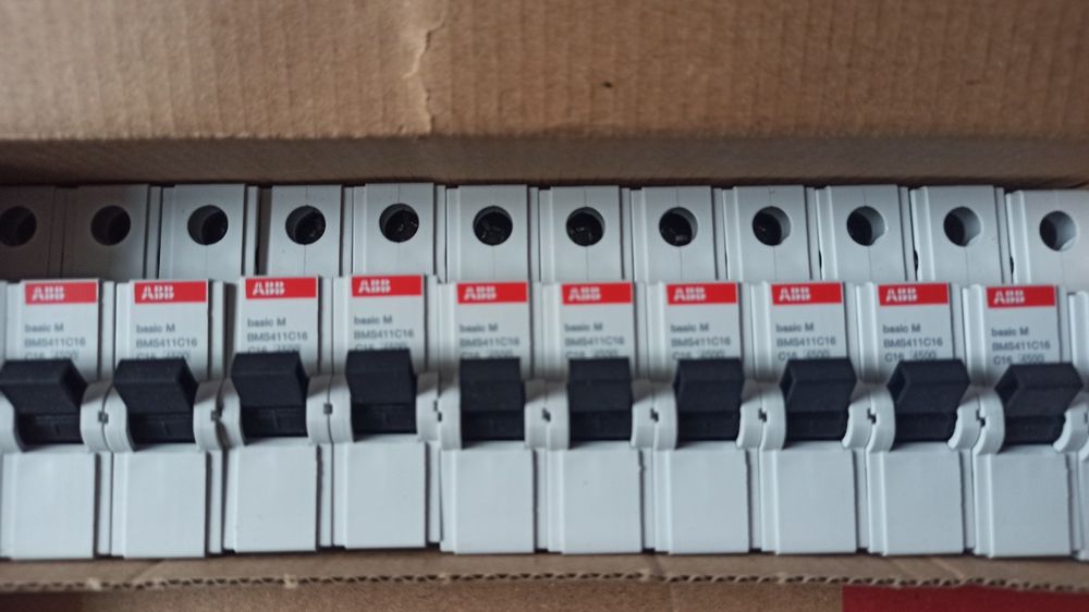 Автоматичний вимикач АВВ-16А  однополюсний.