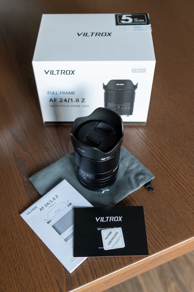 Obiektyw Viltrox 24mm 1.8 Nikon Z APS-C Dla początkujących