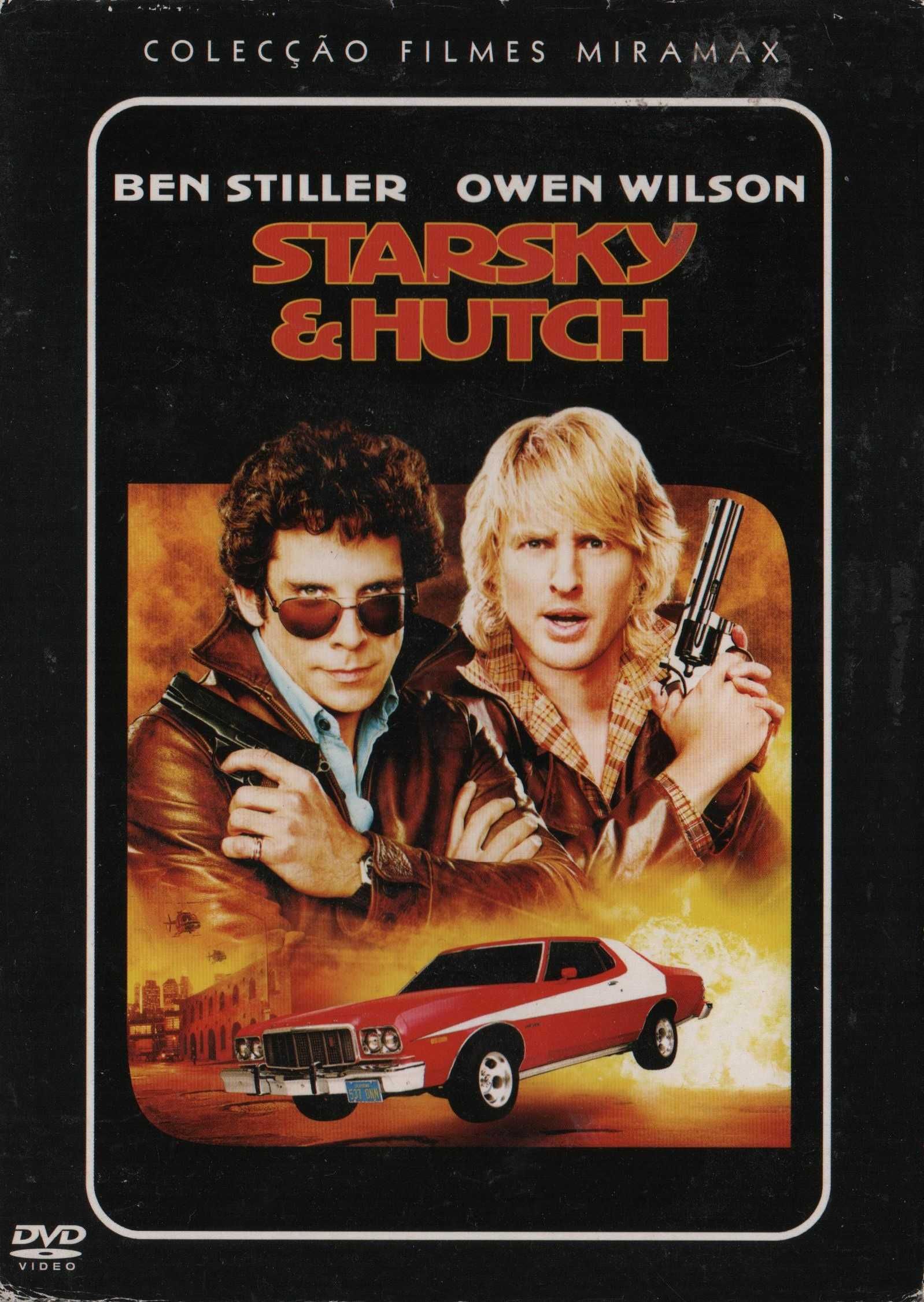 Dvd Starsky & Hutch - comédia - Ben Stiller/ Owen Wilson - extras