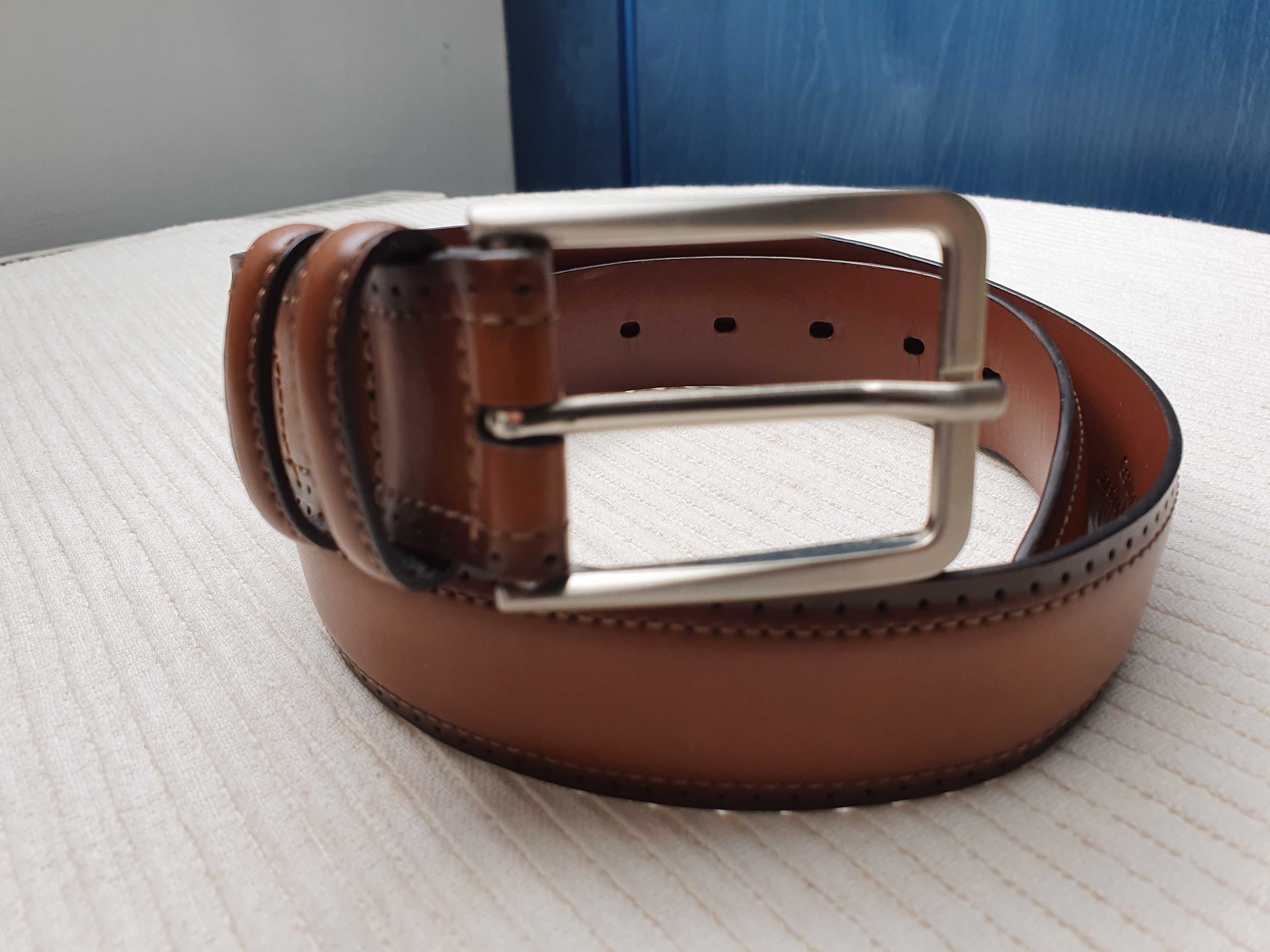 Original Penguin pasek skorzany 70-80