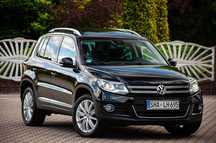 Volkswagen Tiguan SPORT 4MOT DSG DYNAUDIO Bi-xenon HAK PDC Klima Multifukcja Parkowanie